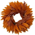 thumbnail image 2 of Cadancy Fall Wreath Autumn Hanging Artificial Leaves Harvest Front Porch Accent Halloween Thanksgiving Decoration Seasonal Home Display Outdoor Indoor Entrance Decor, 2 of 9