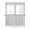 Gray, variant on Kitchen Curtains 45 Inches length, Pure Light Grey Window Treatment Curtain Drapes, Simple Solid Color Lightweight Window Panels for Living Room Bedroom, 52"x45", 2 Panels