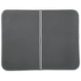 thumbnail image 1 of Alfombrilla de EVA de doble capa para atrapar arena para gatos, antideslizante, suave, almohadilla de control de dispersión (gris L), 1 of 14