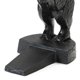 thumbnail image 5 of Tope de puerta para perro, cuña decorativa, tapón de puerta de hierro fundido para parte inferior de la puerta, tapón de puerta grande para perro, tapón de puerta de jardín para patio (negro, 5 of 5