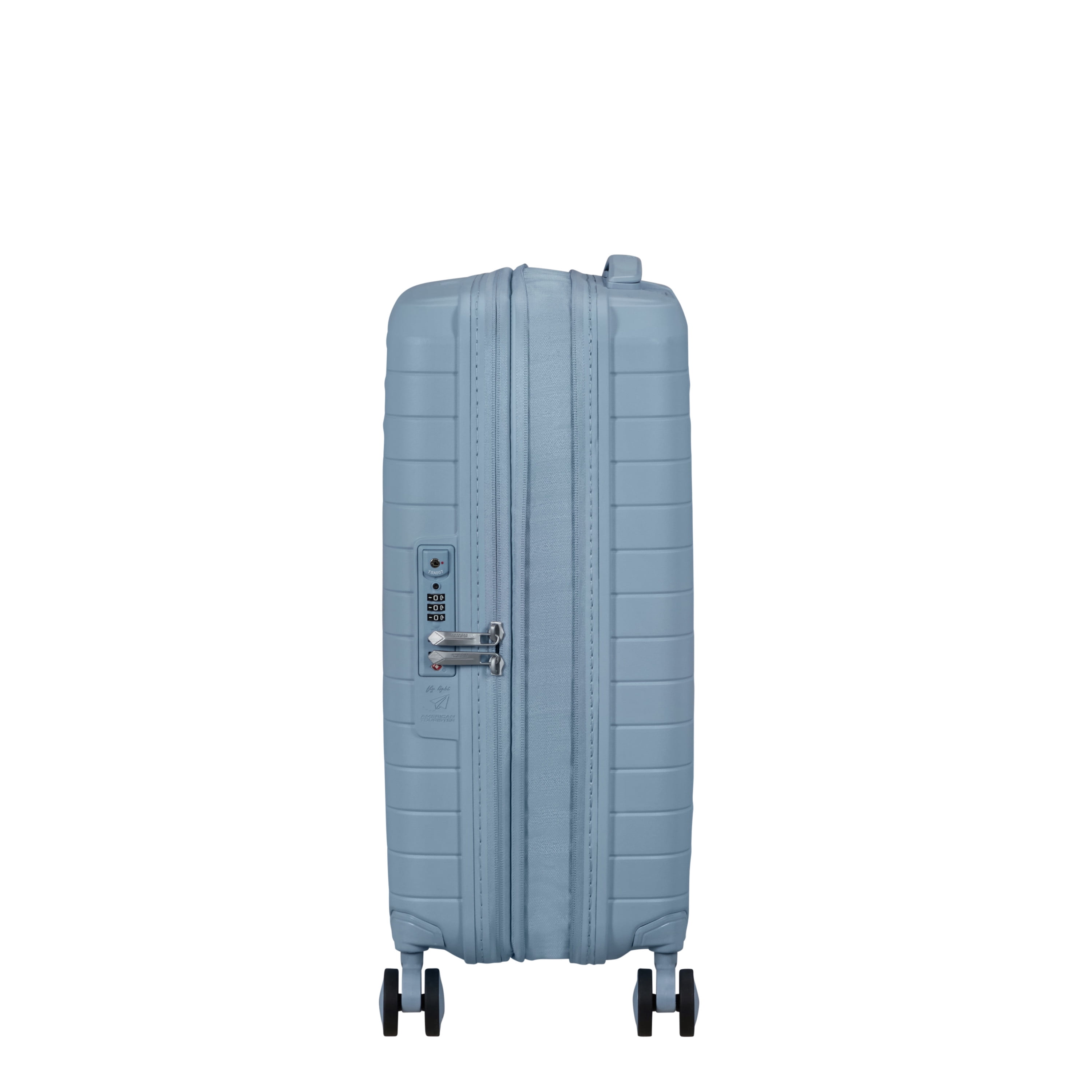 American Tourister Fastforward Hardside Carry On Suitcase with Spinner Wheels - Steel Blue