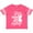 Football Pink and White, variant on Inktastic Hunting Girls Hunt Too Only Prettier with Doe and Arrow Girls Toddler T-Shirt