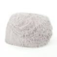 thumbnail image 5 of Noble House Rubani 5 ft Long Faux Fur Bean Bag Chair, Lavender, 5 of 7