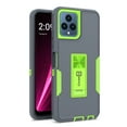 thumbnail image 5 of CoverON For T-Mobile Revvl 6 5G Phone Case, Military Grade Heavy Duty Full Body Kickstand Cover, Gray, 5 of 9
