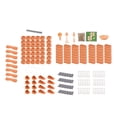 thumbnail image 4 of Building Diy Kits for Kids Construction Toys Architect Decor DIY Model Kids Toys StyleA Rural Cottage, 4 of 7