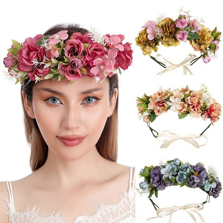Flower sale head garland