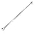 thumbnail image 2 of Telescopic Stainless Steel Seamless Adjustable Tension Window Rods Closet Rod, 2 of 7