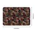 thumbnail image 3 of Haiem Hearts and French Bulldog Front Door Mat Indoor Outdoor Entrance, Waterproof All-Season, All-Weather Doormat, Durable Flannel Fabric, Fade Resistant, Low Profile, 16x24in, 3 of 9