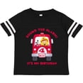 thumbnail image 3 of Inktastic Fire Truck 4th Birthday Boy Boys Toddler T-Shirt, 3 of 5