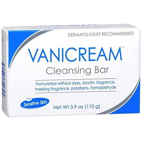 Vanicream Cleansing Bar Sensitive Skin, Fargrance Free, 3.9 Oz, 7-Pack