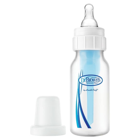 ***Discontinued***Dr. Brown's BPA Free Polypropylene Natural Flow Standard Neck Bottle (4 oz.) - one color, one size