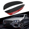thumbnail image 4 of Front Bumper Side Canard, ABS Body Spoiler Canard 2 Pcs Simple Installation  For Car Adaptations Replacement For   E Class W213  Line 2016-2020, 4 of 8