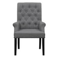 thumbnail image 2 of Alana Upholstered Tufted Arm Chair with Nailhead Trim, 2 of 6
