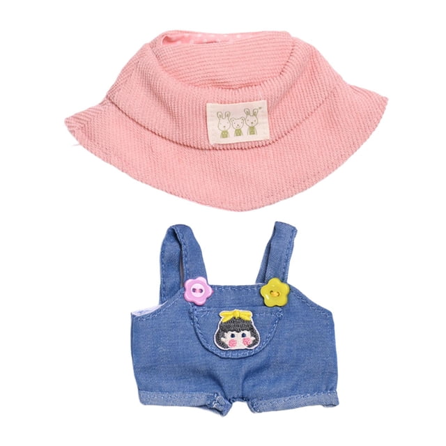 Ropa Para Muñecas De Peluche De 15 Cm. Vístete Con Sombrero. Ropa Para Muñecas De Moda DIY. Estilo G