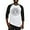 Black/White, variant on CafePress - Medusa - Cotton Baseball Jersey, 3/4 Raglan Sleeve Shirt