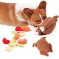 thumbnail image 1 of Dog Squeaky Educational Snuffle Toys, Pet Hide and Seek Plush Toy, Colorful Dog IQ Chew Toys, and Puppy Toys, Cute Interactive Plush Puzzle Toys, Bird, 1 of 4