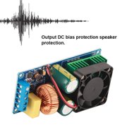 NFTIGB IRS2092S 500W Mono Channel Digital Amplifier Board Class D HIFI Power Amp Board High-Efficiency Over-Temperature Protection Audio Component (14.00 inches / 35.56 cm)