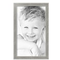 thumbnail image 2 of ArtToFrames 14" x 24" Classic Antique Silver Picture Frame, 14x24 inch Silver Wood Poster Frame (WOM-4926), 3 Pack, 2 of 6