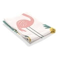 thumbnail image 5 of Yayeee Tapestry Wall Hanging for Bedroom 90" x 60" Living Room Home Wall Art Decor, Flamingo Pattern, 5 of 7