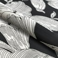 thumbnail image 5 of Couristan Dolce Flora 8'1" x 11'2" Nero Black Outdoor Rug, 5 of 7