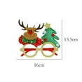thumbnail image 6 of Vikakiooze 2023 Christmas Ornaments Adult Children Antlers Santa Claus Decoration Glasses Christmas Decorations, 6 of 6