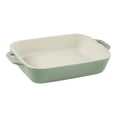 thumbnail image 4 of STAUB Ceramique Rectangular Baking Dish Set Eucalyptus 3 Piece, 4 of 5