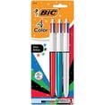 thumbnail image 1 of Pen BIC 4 Color Shine Retractable Ballpoint 1.0mm 3-Count, 1 of 6
