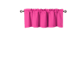 thumbnail image 3 of TVLO hot pink blackout thermal valance for short window curtain with rod pocket for kitchen bathroom home decor 54" x 18" inch 1 valance, 3 of 5