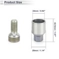 thumbnail image 4 of Wheel Lock Lugnut with Bolt Kit for Audi A4L A5 A6L Q2L Q3 Q5 Q7 A8 Type R Anti-theft Screw Nut Removal Key Socket 1 Set, 4 of 7