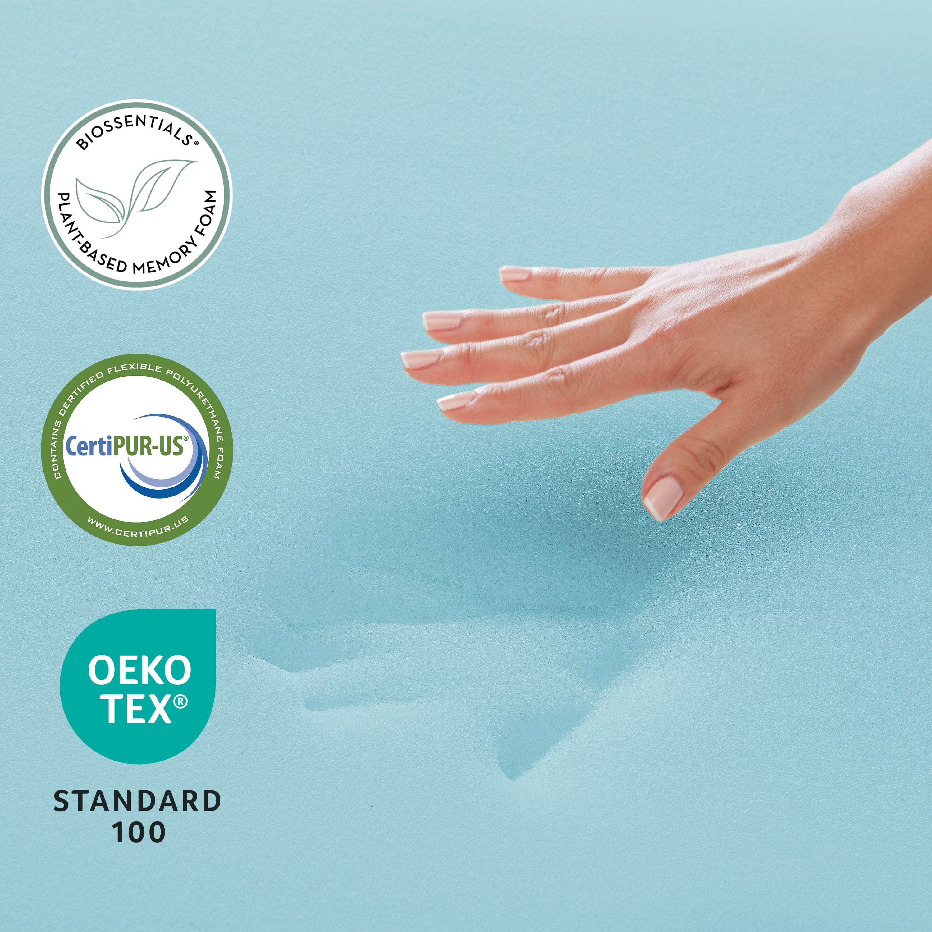 Dream Serenity Eco Style Premium Selection Ecossentials 10” Memory Foam Mattress