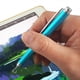 thumbnail image 4 of [Azul Claro] Punta Lápiz Tela Conductora + Cabezal Táctil Con Ventosa Lápiz Capacitivo 2 en 1 Lápiz Óptico para Tableta IPad Lápiz Óptico Disco Alta Precisión para (Azul Claro), 4 of 9
