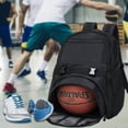 thumbnail image 4 of Soccer Backpack with Ball Compartment, Separate Cleat Package for Soccer Basketball Football, 4 of 6