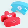 thumbnail image 3 of Coche de juguete educativo para niños de rompecabezas de madera 3d, juego de rompecabezas de combinación de números de animales-(avión)// kaili Sencillez, 3 of 4