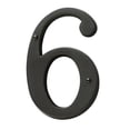 thumbnail image 6 of Baldwin 90674102 4-3/4" Carded House Number # 4 Oil Rubbed Bronze Finish, 6 of 7
