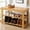 Natural, variant on CHITOOMA 3 Tier Bamboo Shoe Storage Bench for Entryway, Wood Hallway Shoe Rack Shoe Organizer Shelf for Living Room Bedroom, Natural