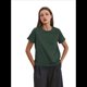 thumbnail image 2 of Camisetas de Corta Extragrandes para Mujer, Cuello Redondo, Holgadas, para Hacer Ejercicio, Informales, de Verano, de Algodón, Verde Oscuro, XL, 2 of 8