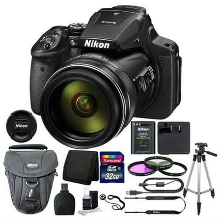 Nikon COOLPIX P900 Digital Camera w/ 32GB Starter Bundle