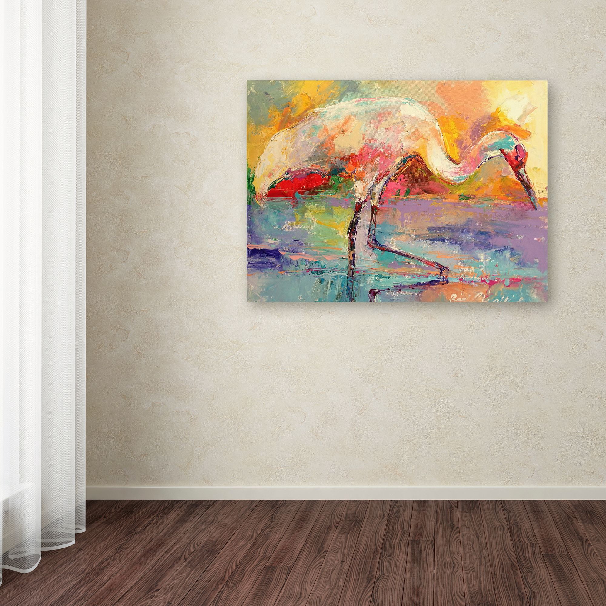 Trademark Fine Art 'Art Crane' Canvas Art by Richard Wallich