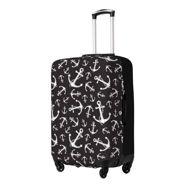 Balery Anchors Funda de equipaje, fundas para maletas, elástica, lavable, protector de maletas, compatible con maletas de 18 a 32 pulgadas-Small
