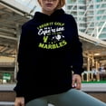 thumbnail image 2 of I Regret Golf as an Expensive Way of Playing Marbles Sayings, Golf Player, Golfing or Golfer Themed Merch Gift, Navy Blue Hooded Sweatshirt or Hoodie, Large, 2 of 5
