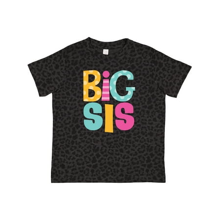 

Inktastic Big Sis Announcement New Sister Gift Toddler Toddler Girl T-Shirt