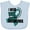 AE-Light Blue, variant on Inktastic I Wear Teal for My Grandma Ovarian Cancer Awareness Boys or Girls Baby Bib