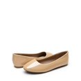 thumbnail image 3 of Bailarinas Sole-Simple para Mujer DREAM PAIRS Talla 9.5 Nude, 3 of 6