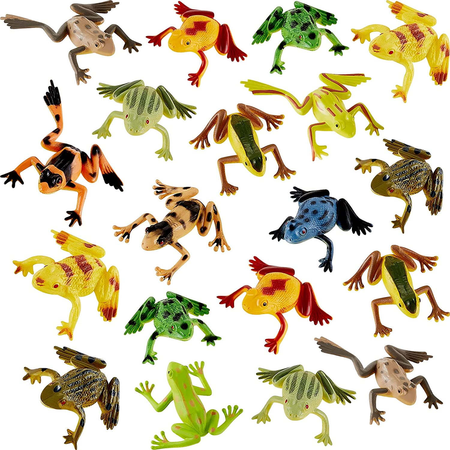Plastic Frogs Toy Mini Vinyl Realistic