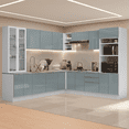 thumbnail image 2 of Cocina Integral Con Armario De Vidrio Madesa Lux 566cm BG 01, 2 of 5