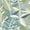 Blue, variant on Tempaper Petite Garden Party Pink Tropical Peel and Stick Wallpaper, 20.5" x 16.5'