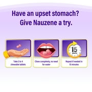 Nauzene Chewable Tablets 42 Count