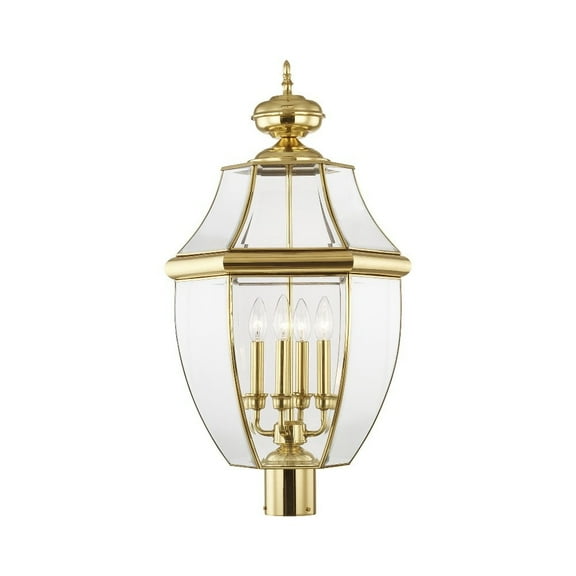 Livex Lighting Monterey 4 Light Outdoor Post Lantern