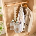 thumbnail image 4 of 16 Hooks Rotating Closet Organizer Hanger, Closet Organizer Hanger, 360° Swivel Multi-Hook Vertical Storage Rack, Multi Functional Vertical Storage Hook, Space-Saving Wardrobe Organizer 1Pcs, 4 of 9