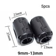 thumbnail image 2 of MYG 5X3.5/5/7/9/13mm Toroidal Core Ferrite Bead Clip Choke EMI RFI Noise Filter Clip, 2 of 4